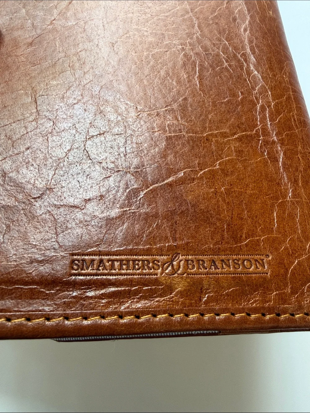 Smathers & Branson GOLF CLUBS Needlepoint Passport Case Cover